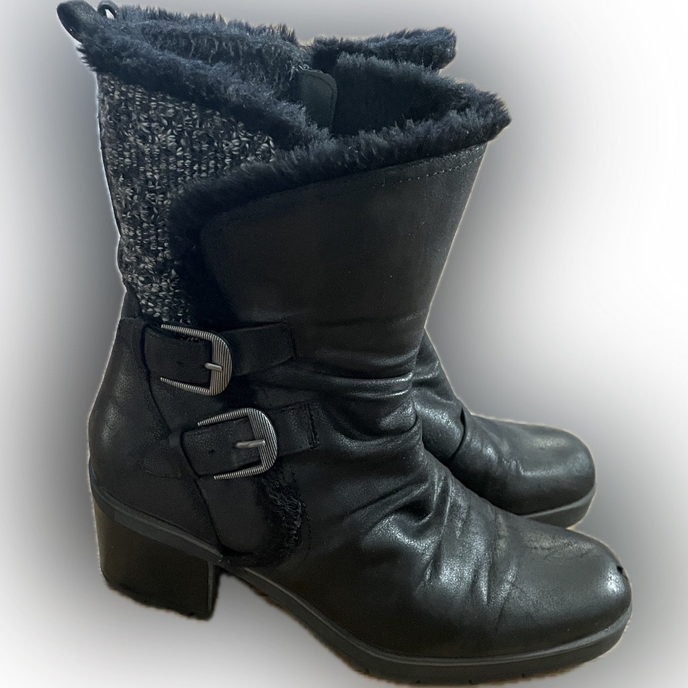 Baretrap Black Tevin Boots Size 9 Women’s